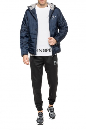 Pikowana kurtka z logo, zdjęcie 2 Pikowana kurtka z logo od Plein Sport